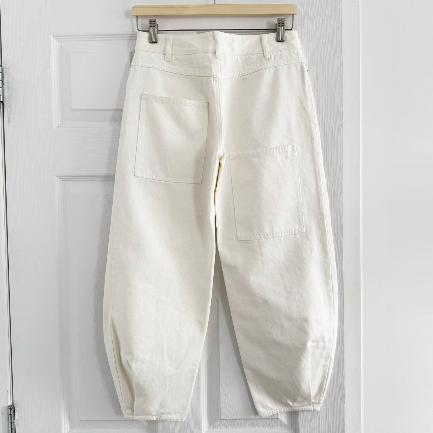 Tibi "Brancusi" Jeans in White, size 24