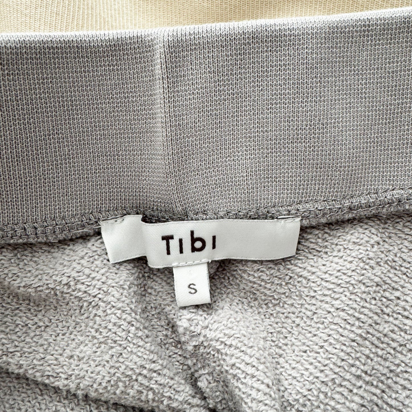 Tibi "Calder" Sweatpant in Greystone, size Small