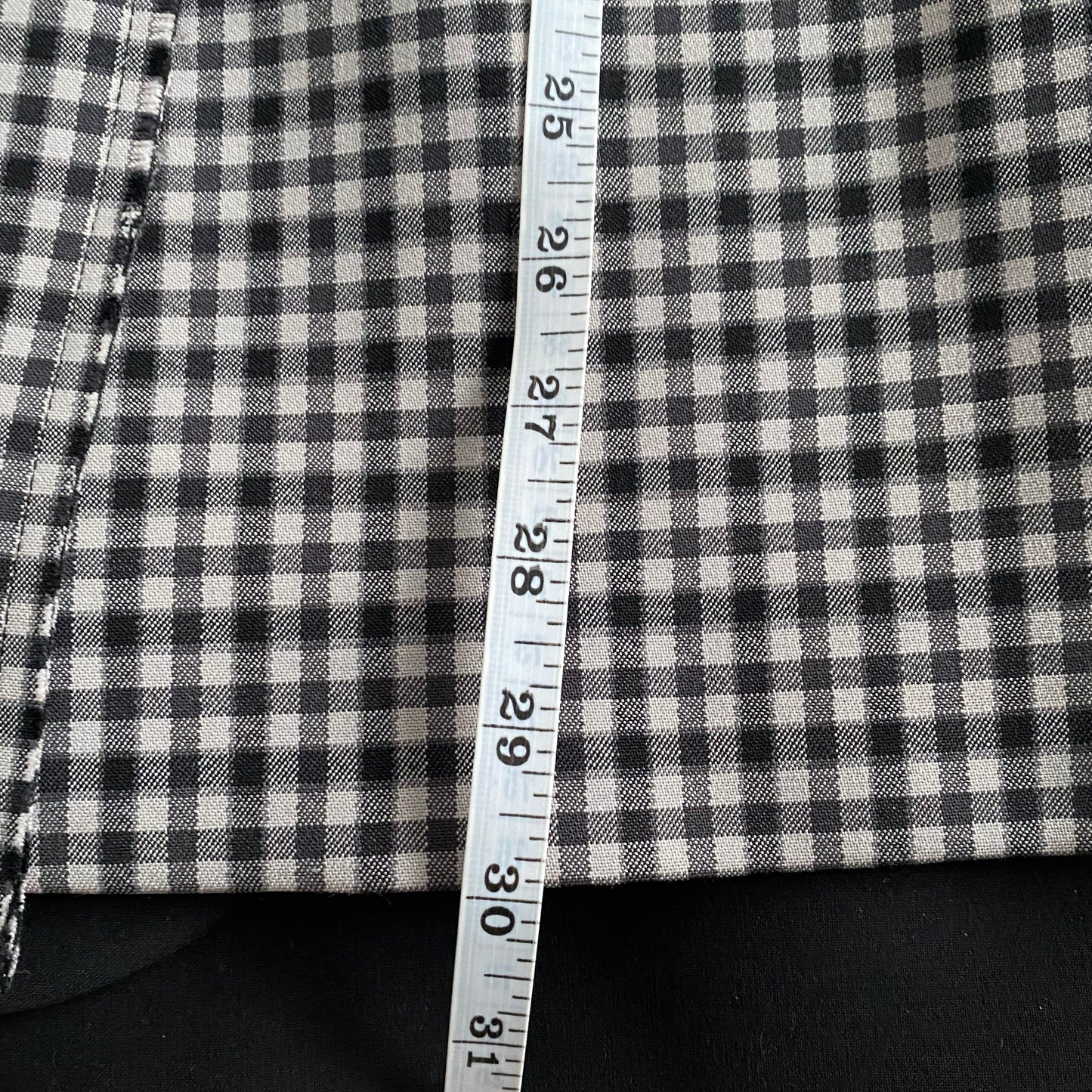 Tibi Double Faced Menswear Check Double Breasted Blazer, size 8