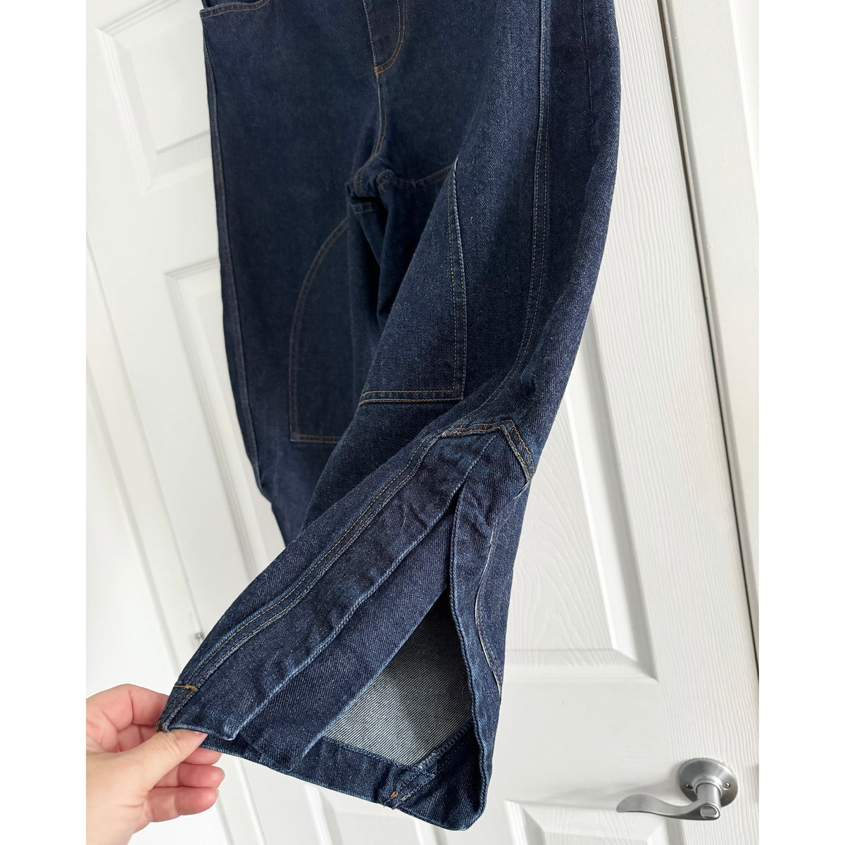 Tibi "Earl" Jean in Dark Indigo (Shorter Version), size 30