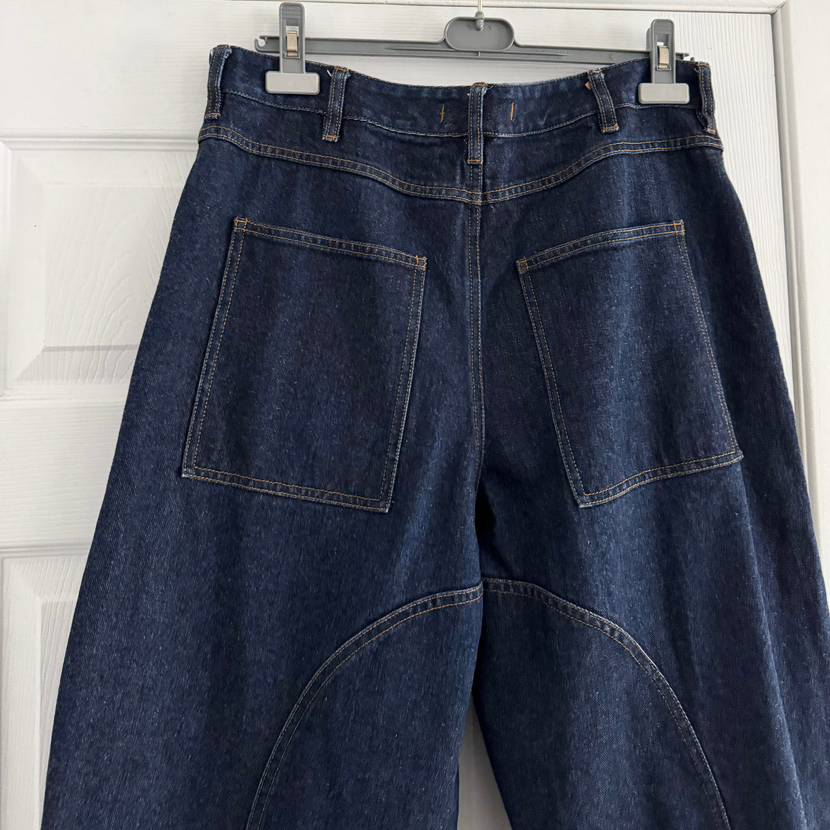 Tibi "Earl" Jean in Dark Indigo (Shorter Version), size 30