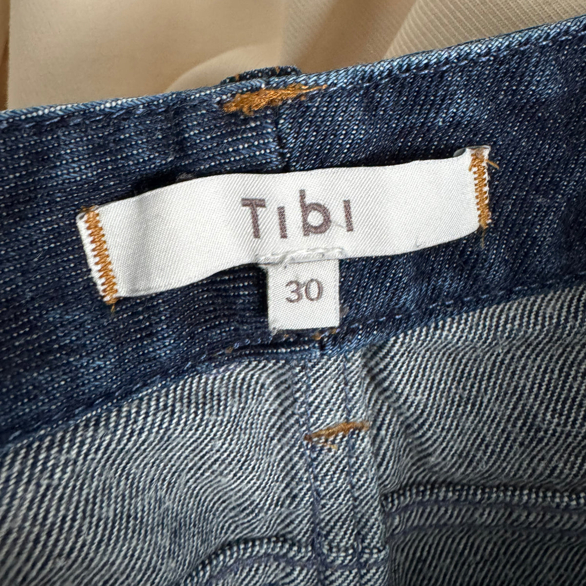 Tibi "Earl" Jean in Dark Indigo (Shorter Version), size 30