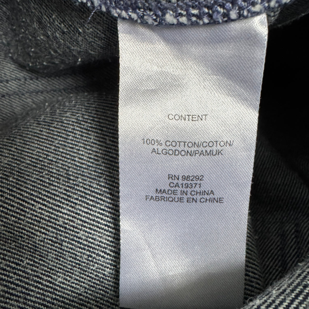 Tibi "Earl" Jean in Dark Indigo (Shorter Version), size 30
