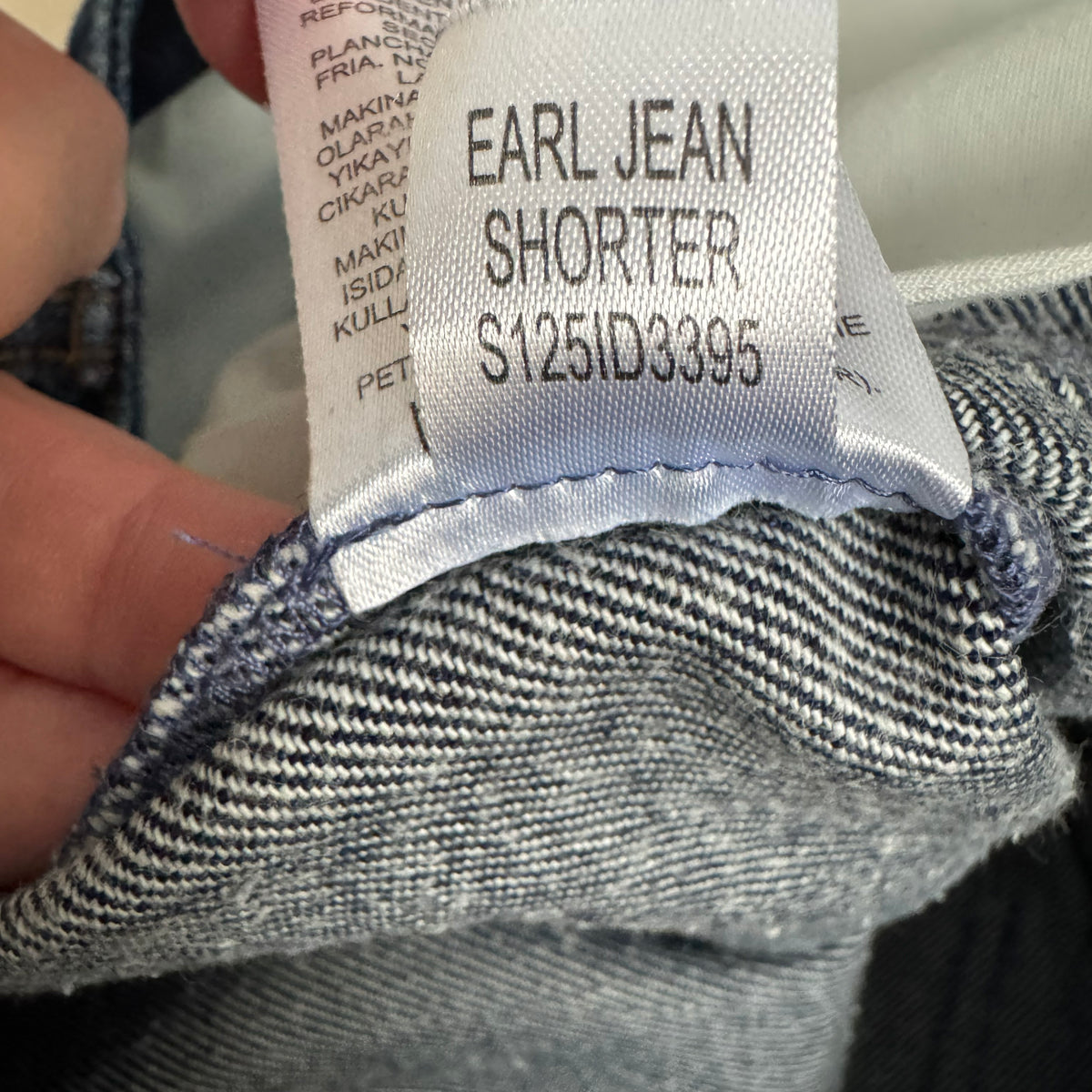 Tibi "Earl" Jean in Dark Indigo (Shorter Version), size 30