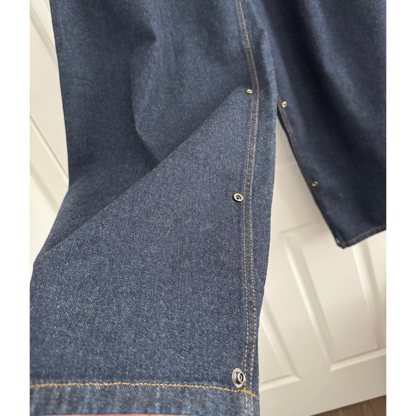 Tibi Triple Pleat Jean in Indigo, size 28
