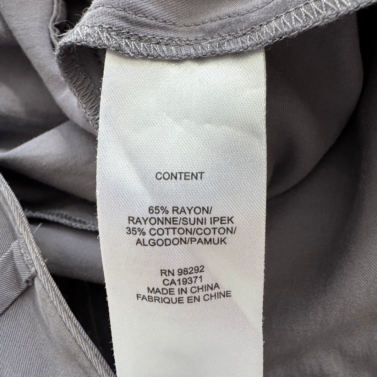Tibi Drapey Suiting Cargo Short in "Deep Violet", size 12