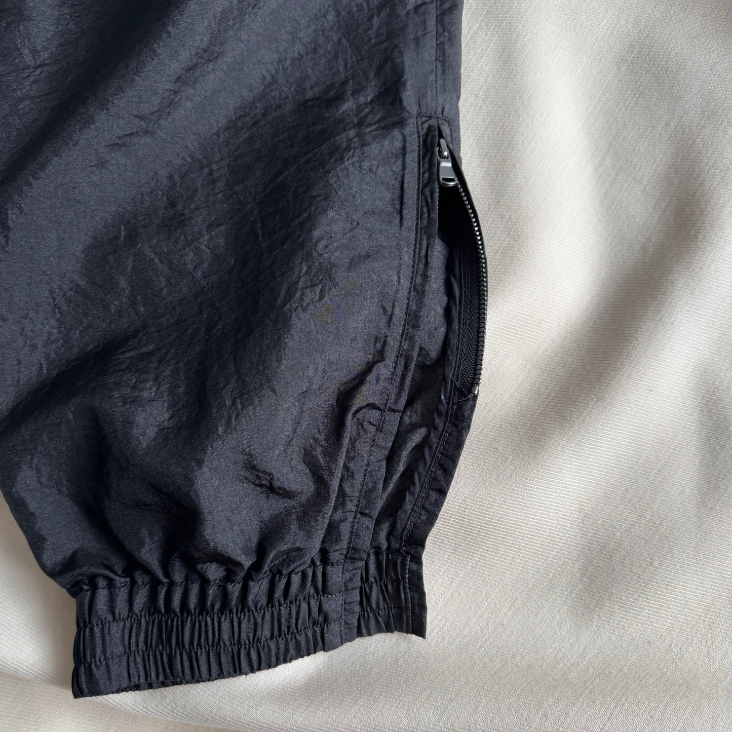 Tibi "Kat" Nylon Jogger in Black, size XL