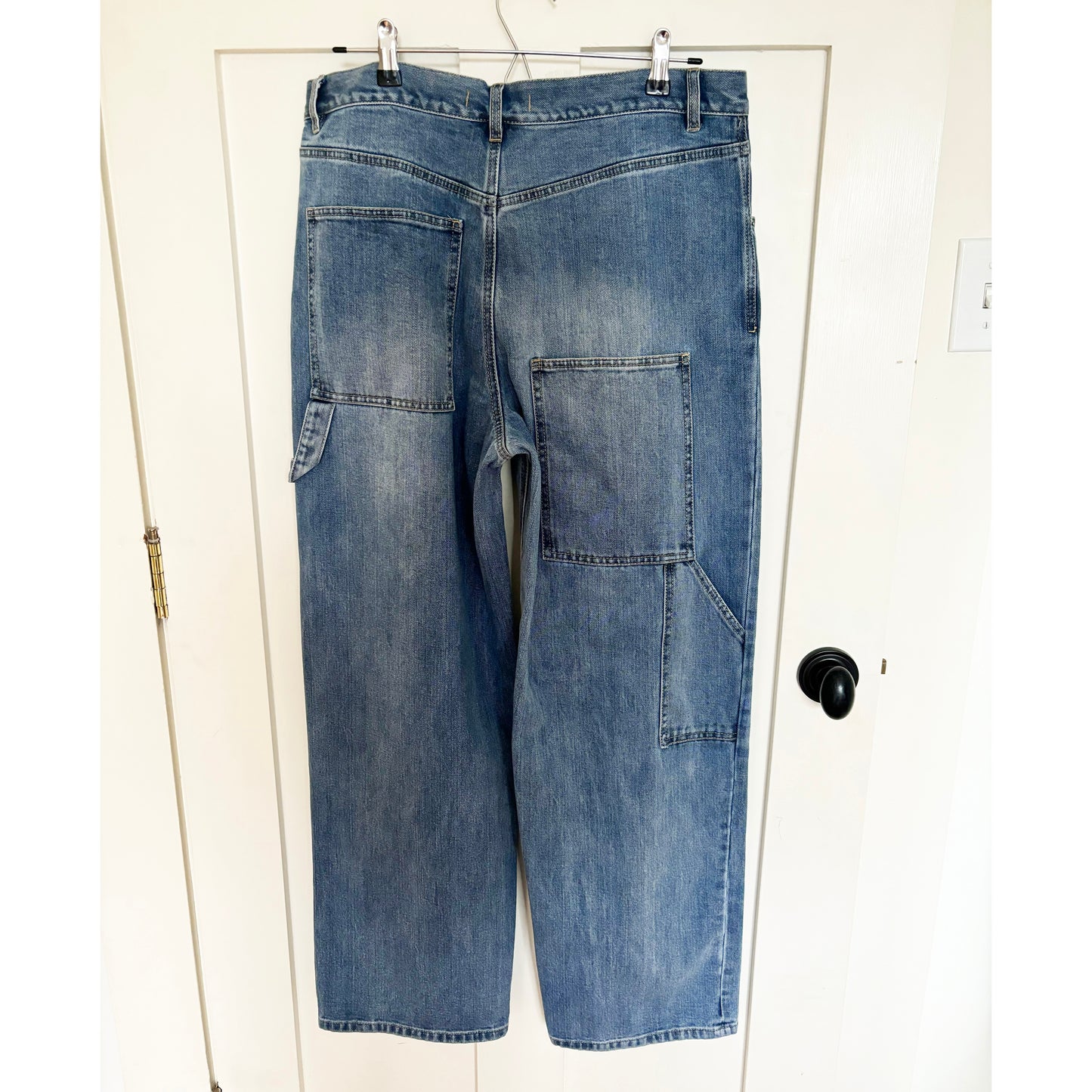 Tibi Sam Carpenter Jean in Classic Wash, size 30