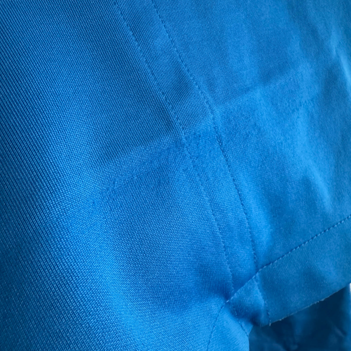 Tibi Active Knit "Scottie" Joggers in Sapphire Blue, size Medium
