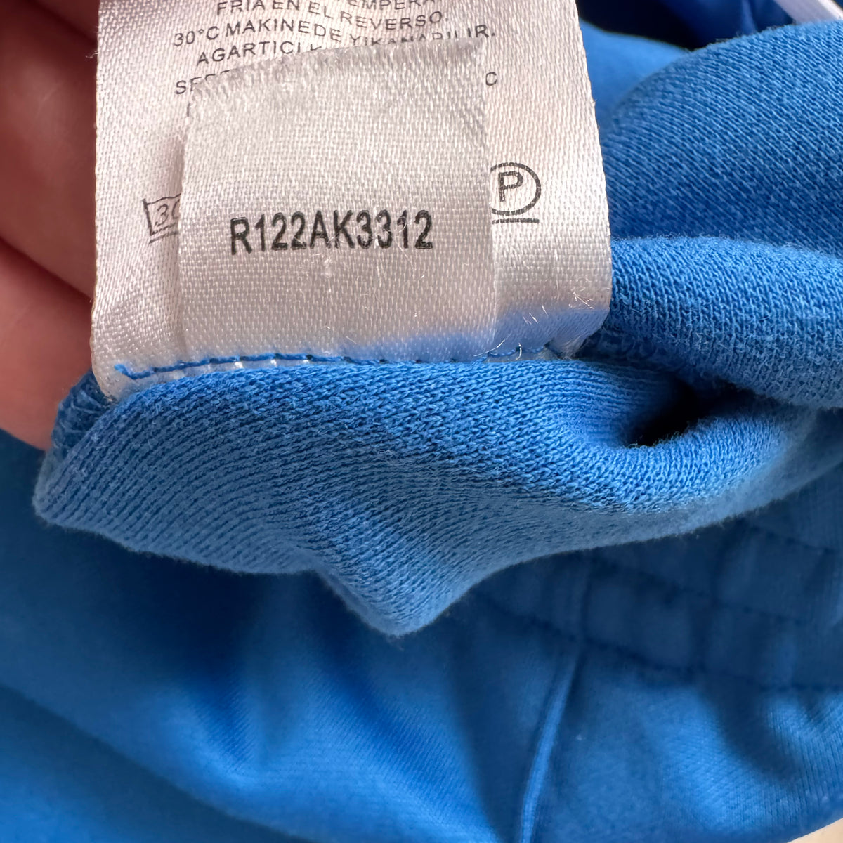 Tibi Active Knit "Scottie" Joggers in Sapphire Blue, size Medium