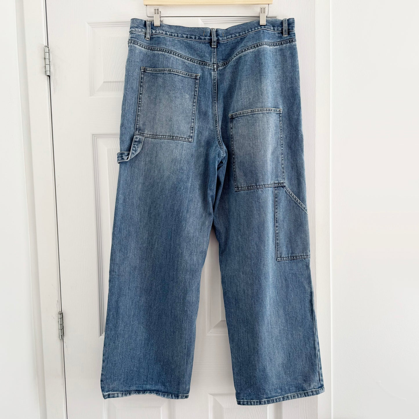Tibi "Sam" Carpenter Jean in Classic Wash, size 32