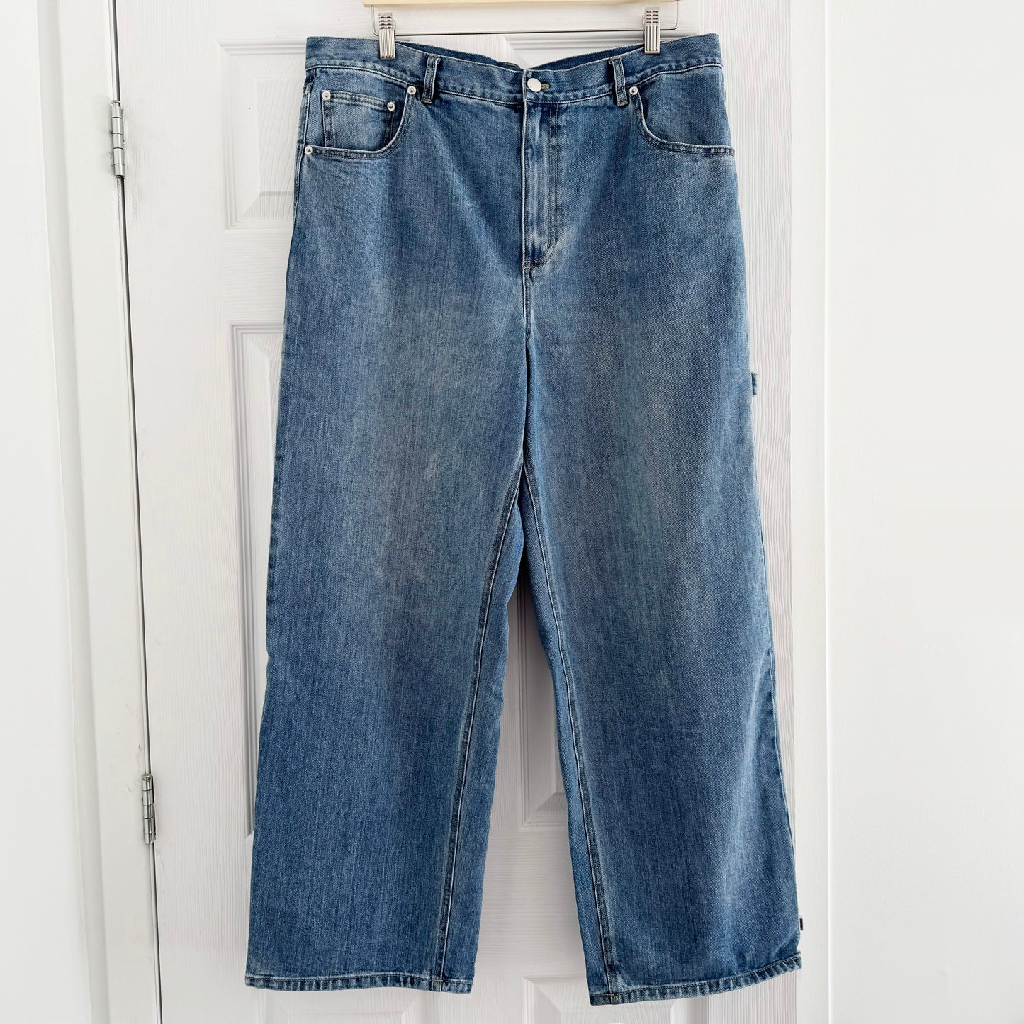Tibi "Sam" Carpenter Jean in Classic Wash, size 32