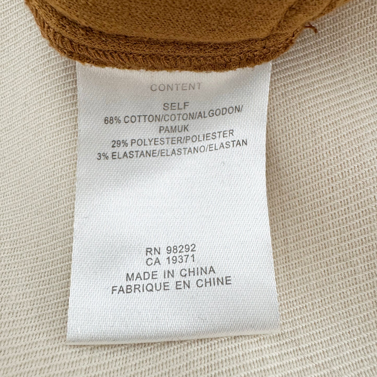 Tibi Corduroy Joggers in Brown, size Large