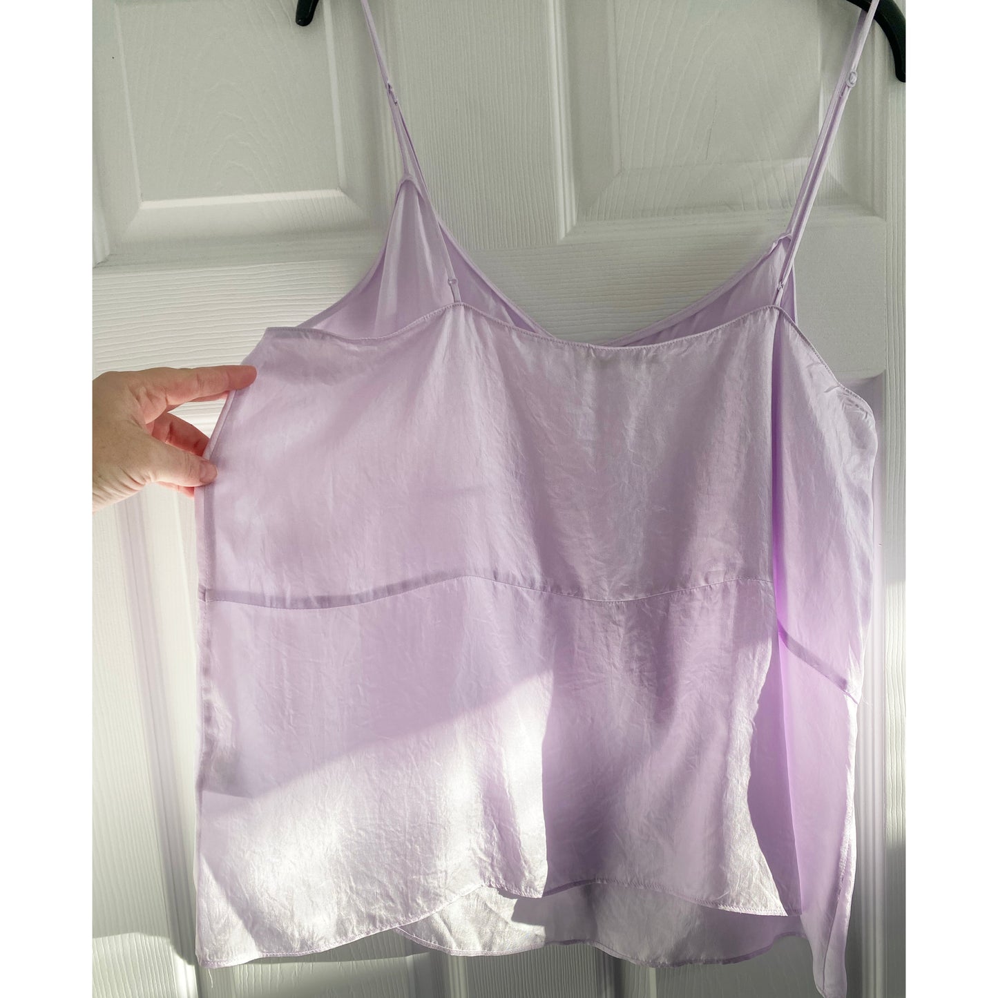 Tibi Cami Slip in Lilac, size 14