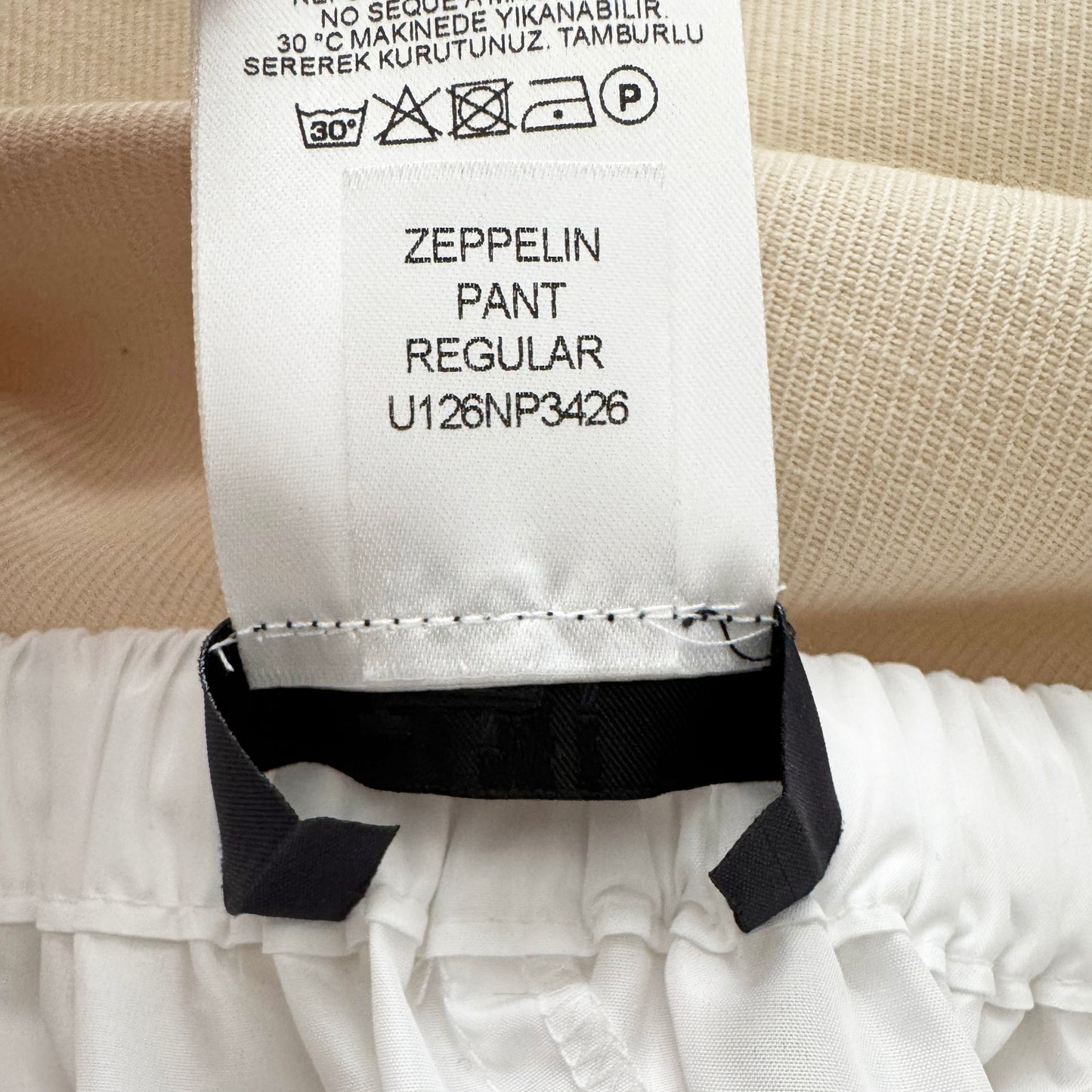Tibi "Zeppelin" Pant in White, size Small (Regular Length)