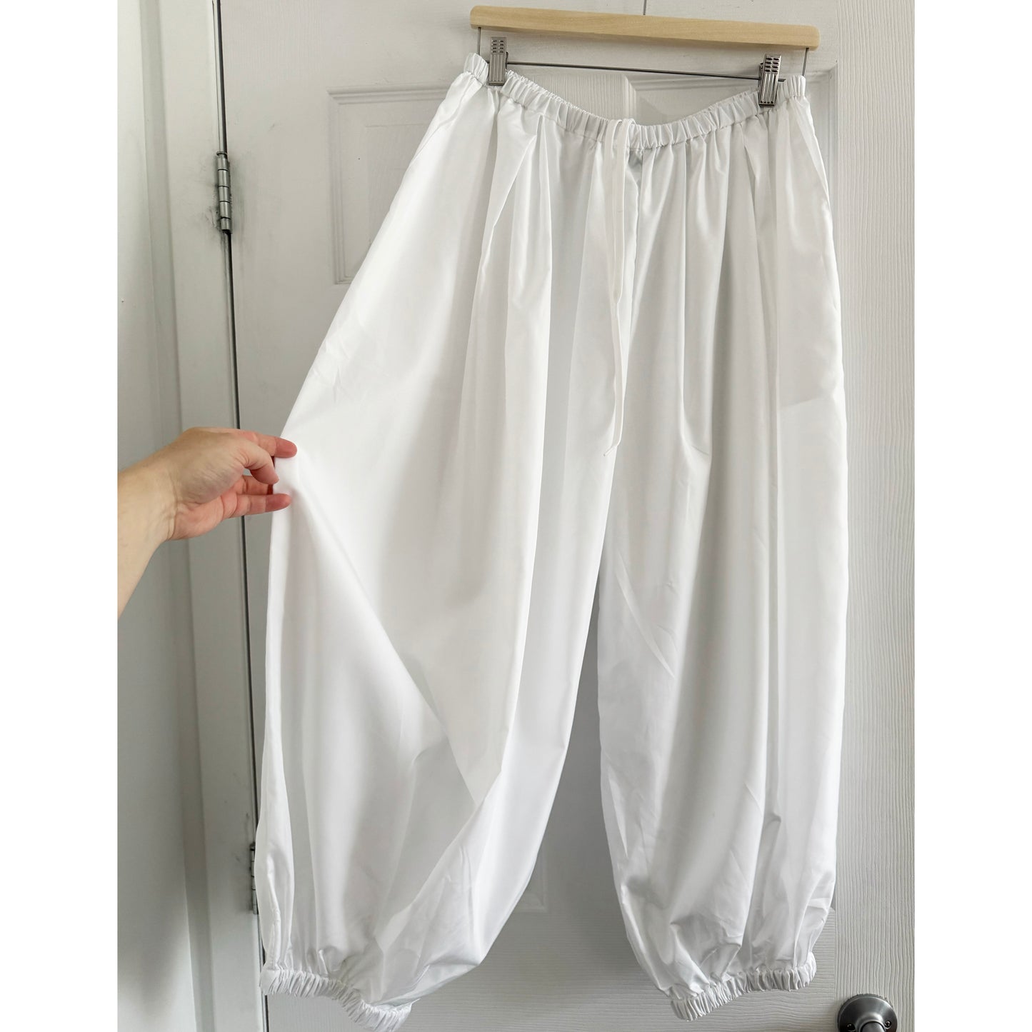 Tibi "Zeppelin" Pant in White, size Small (Regular Length)