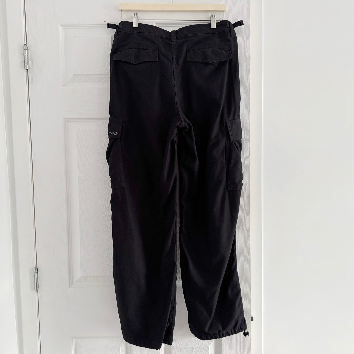 TNA Cargo Pants in Black, size 10