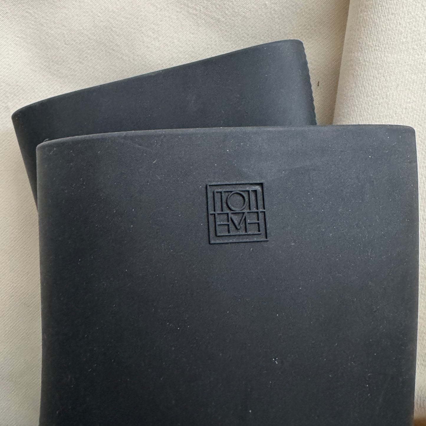 Toteme Rubber Rain Boots in Black, size 38