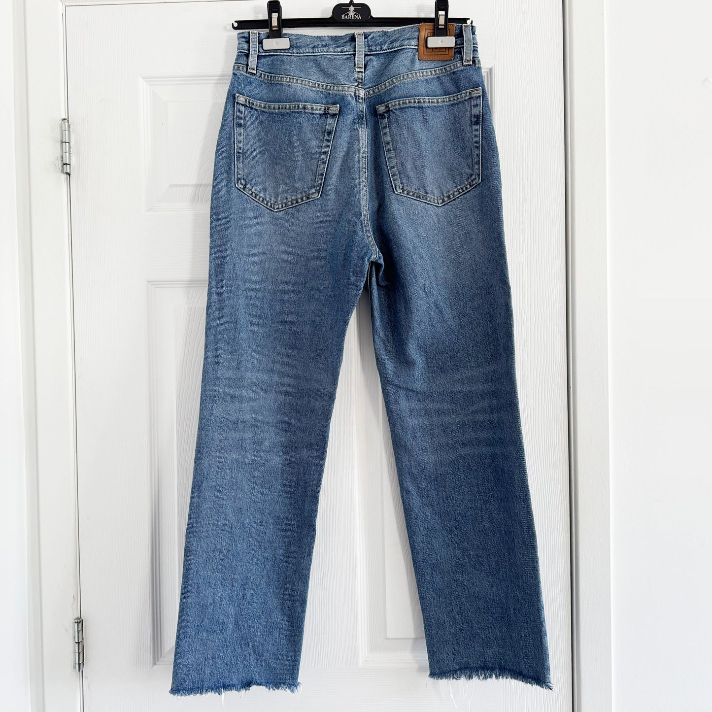 Toteme "Classic Cut" Jeans in "Worn Blue", size 27