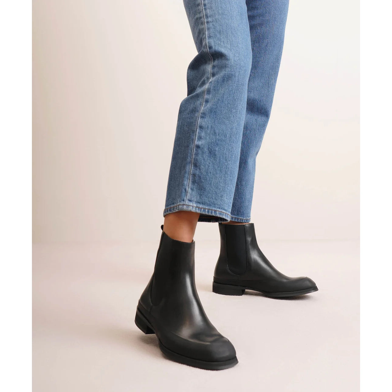 The Row Garden Boot in Black, size 35.5