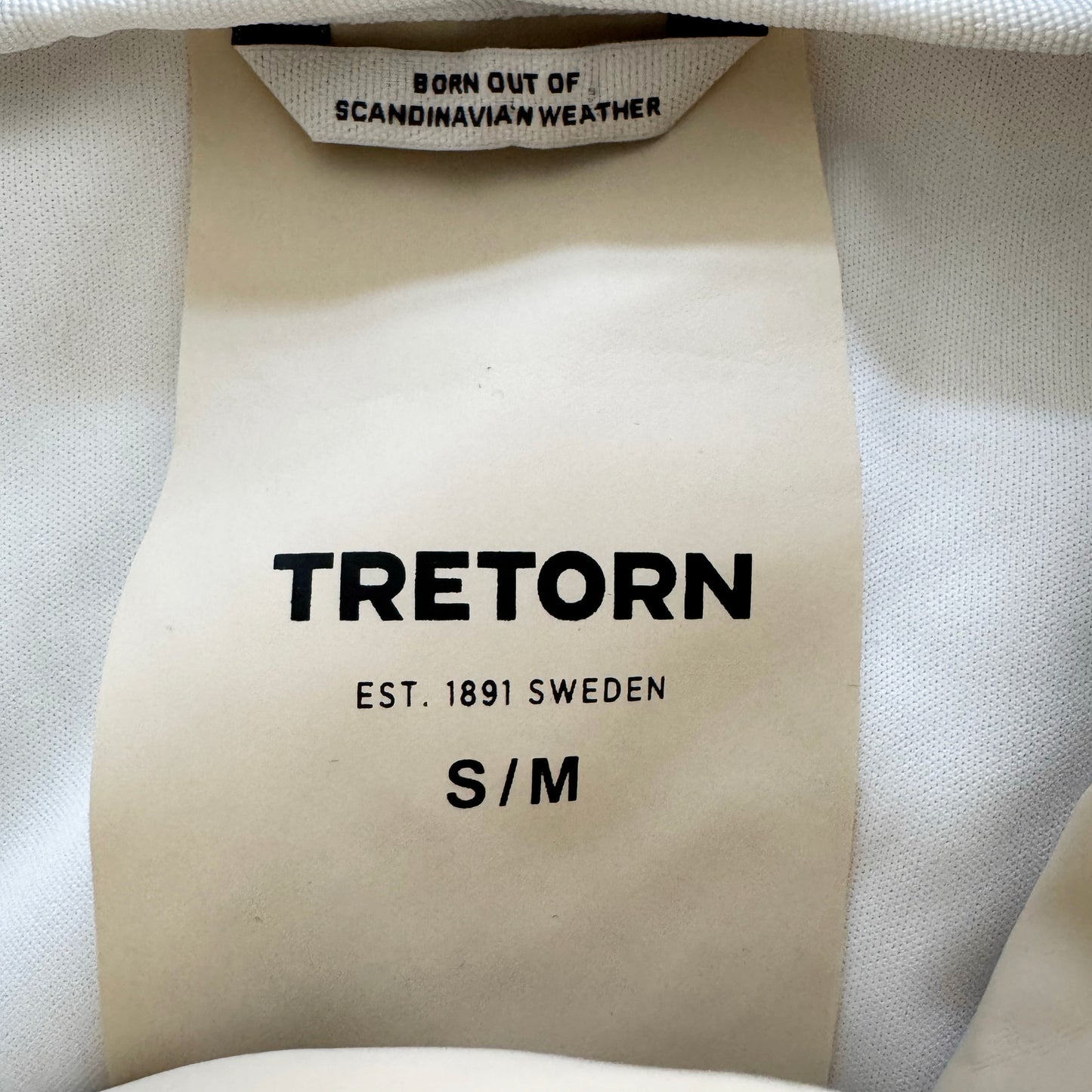 Tretorn "Varvet" Rain Poncho in Beige, size S/M (fits literally anyone tho)