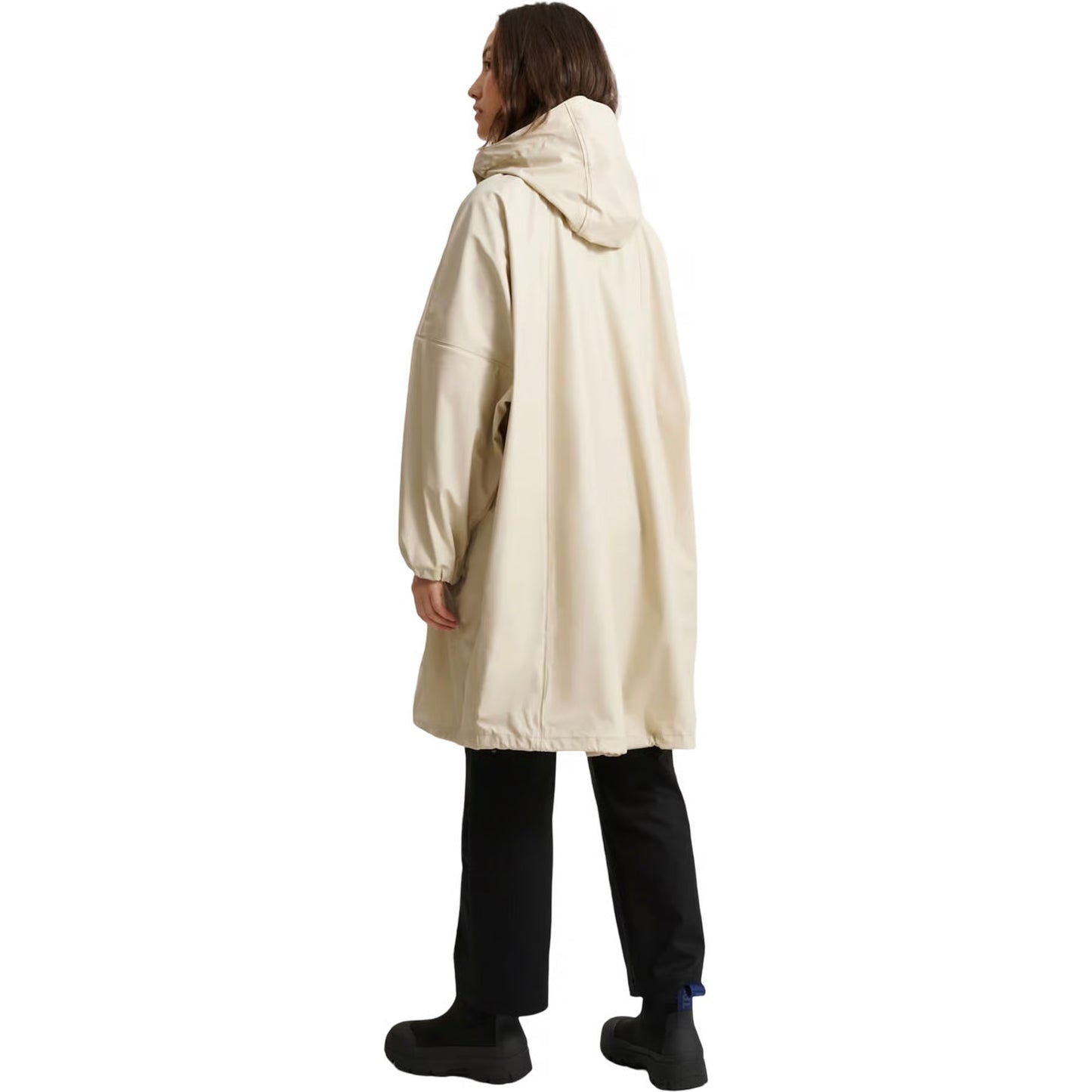 Tretorn "Varvet" Rain Poncho in Beige, size S/M (fits literally anyone tho)
