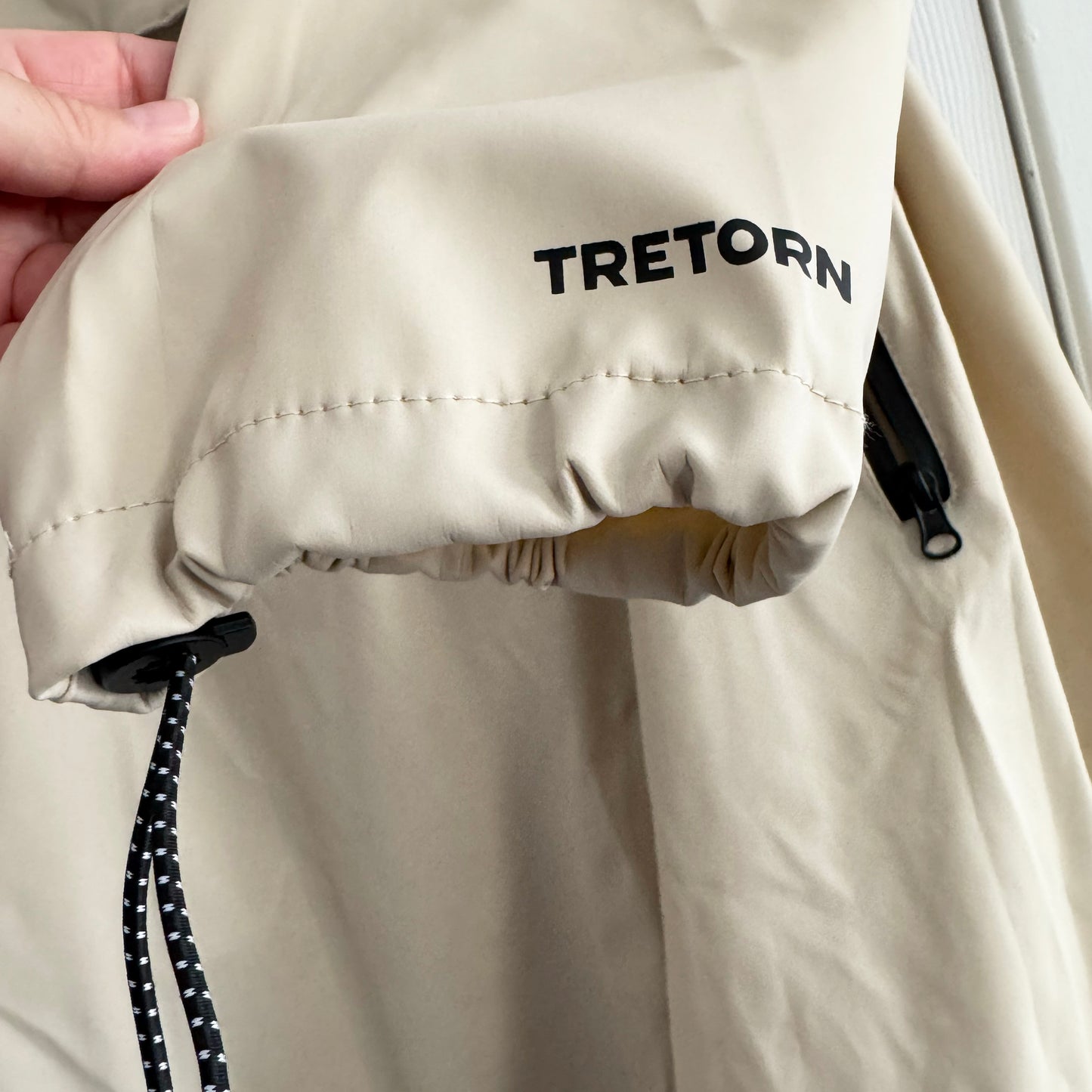 Tretorn "Varvet" Rain Poncho in Beige, size S/M (fits literally anyone tho)