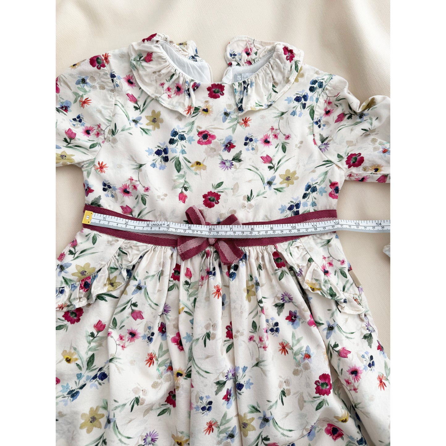 ** KIDS ** Tutto Piccolo Floral Print Dress, size 6 years