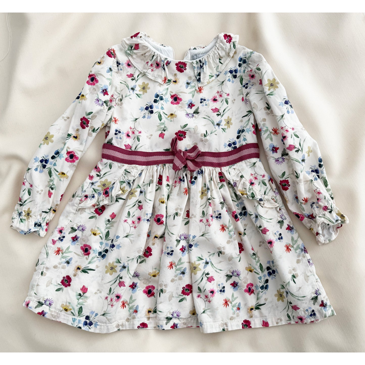 ** KIDS ** Tutto Piccolo Floral Print Dress, size 6 years
