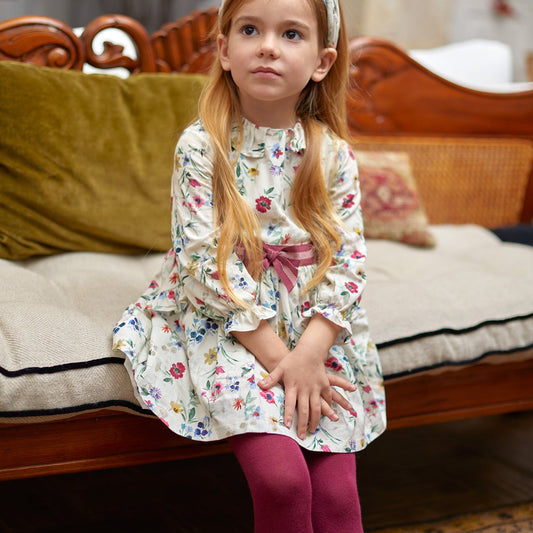 ** KIDS ** Tutto Piccolo Floral Print Dress, size 6 years