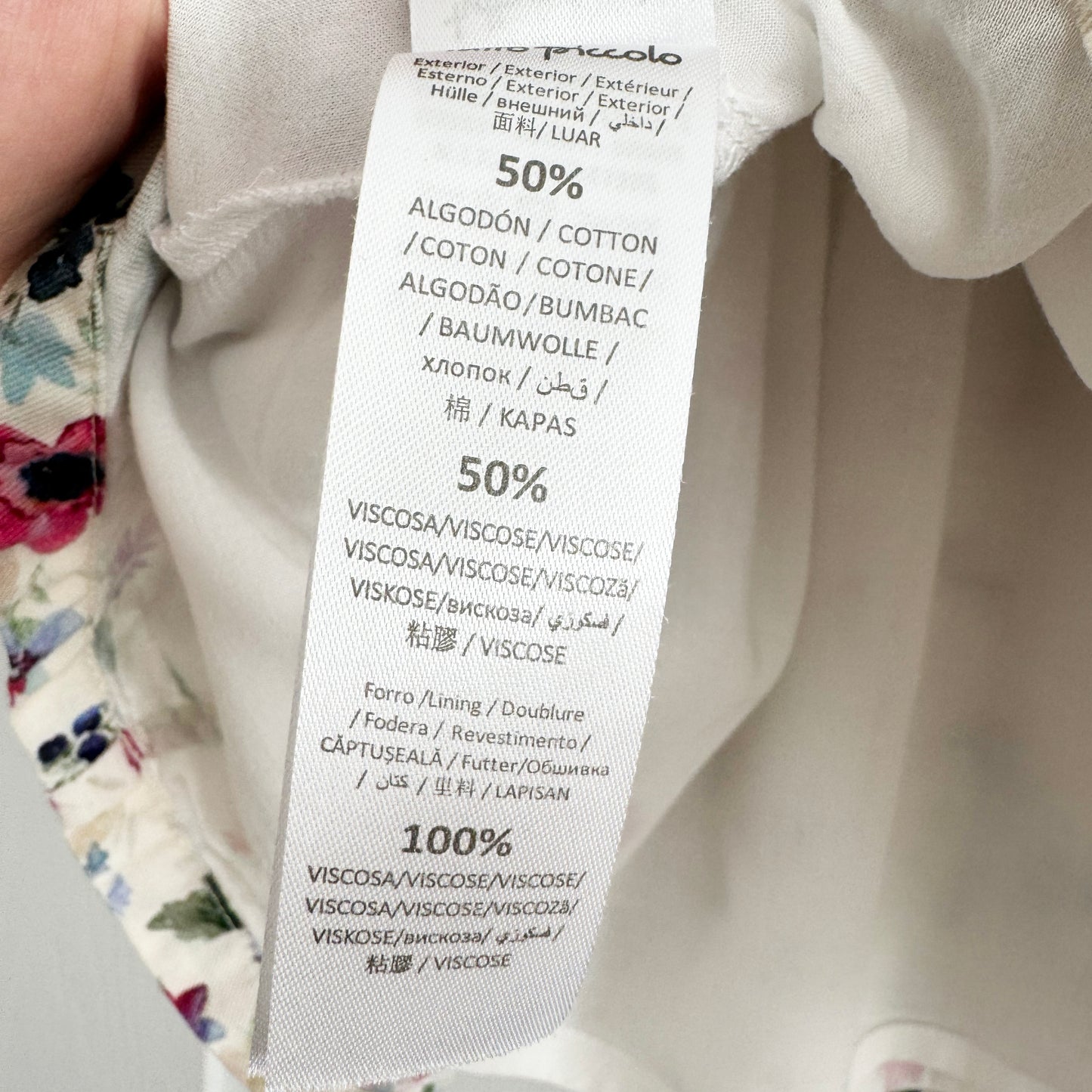 ** KIDS ** Tutto Piccolo Floral Print Dress, size 6 years