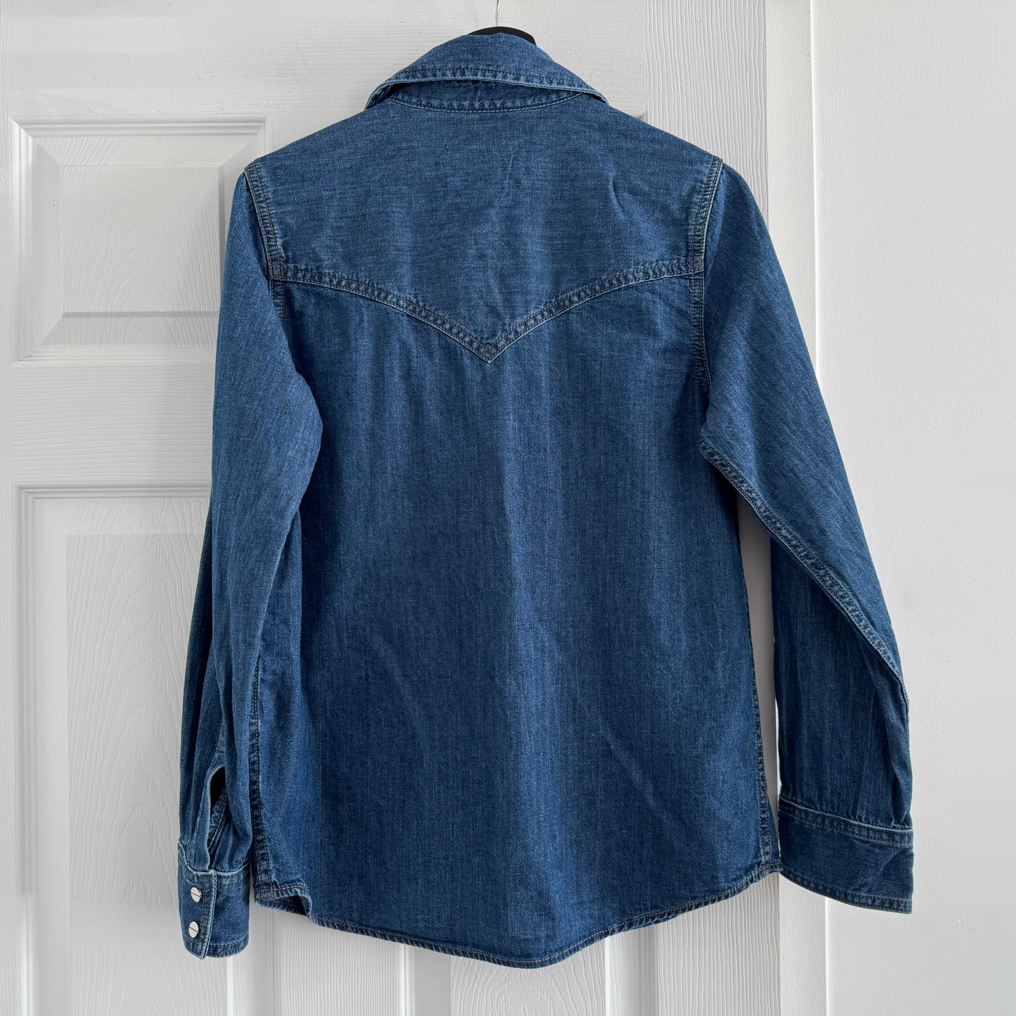 TWP "Cowboy Take Me Away" Shirt in "Paris", size Small