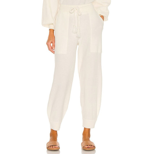 Ulla Johnson "Charley" Sweatpant in Ivory, size Medium (fits comfy)