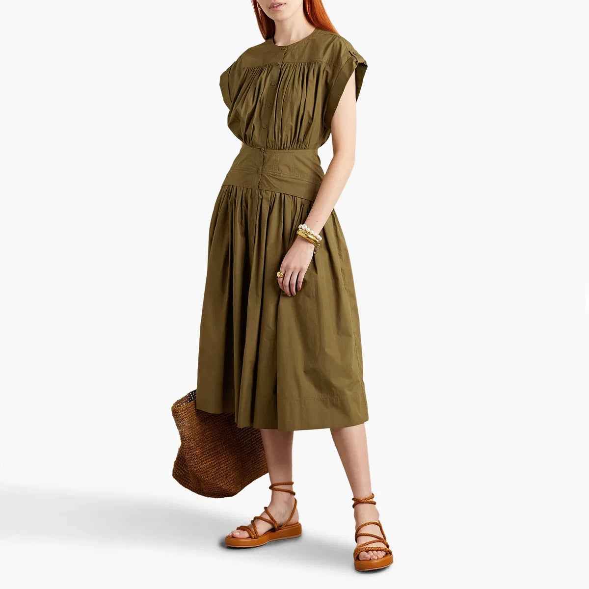 Ulla Johnson "Charlie" Dress in "Beech", size 2