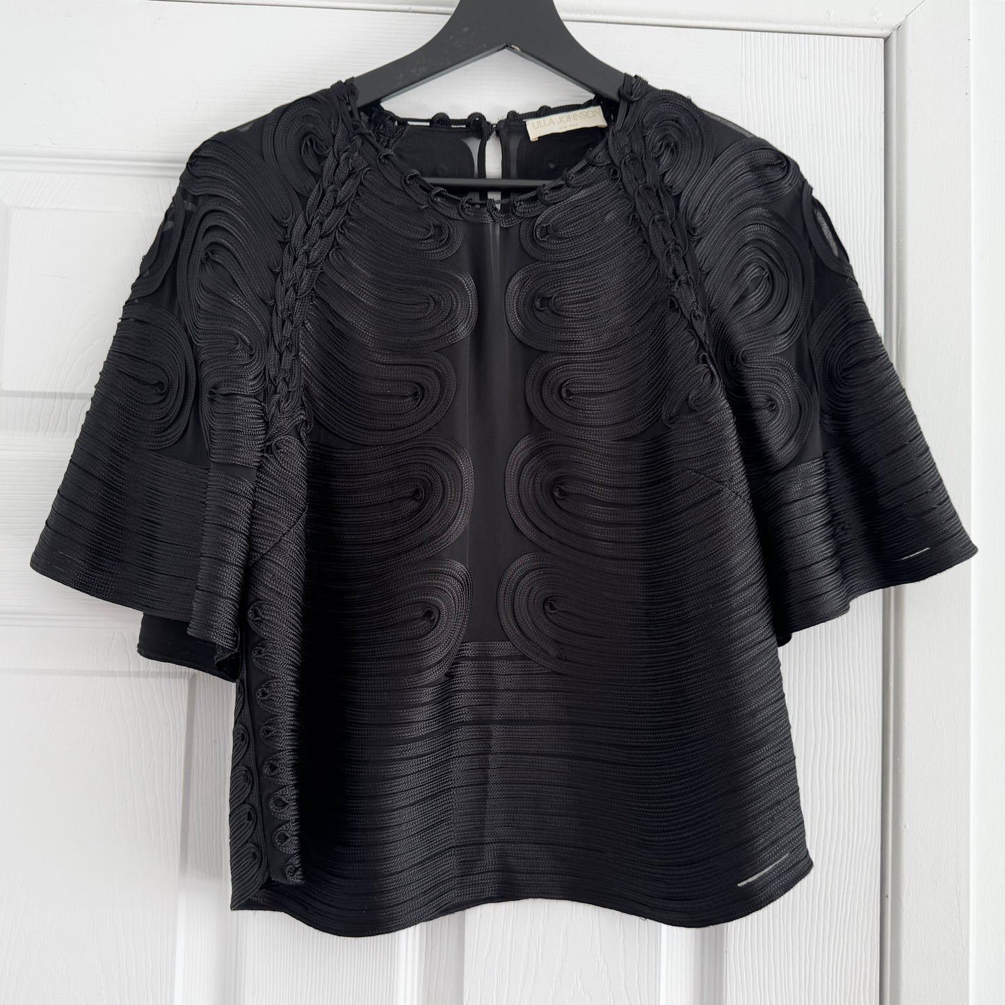 Ulla Johnson "Marlo" Top in Black, size 8