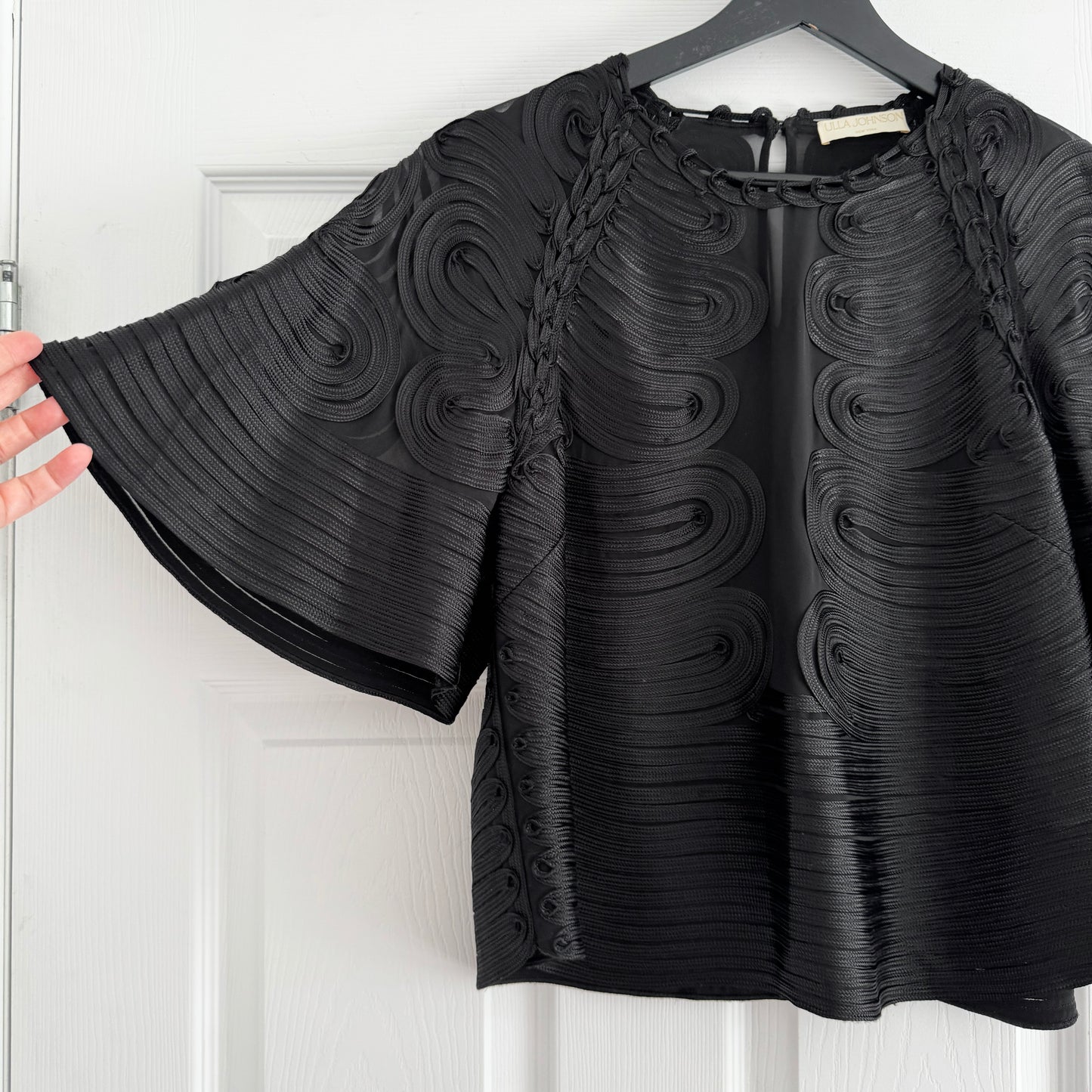 Ulla Johnson "Marlo" Top in Black, size 8
