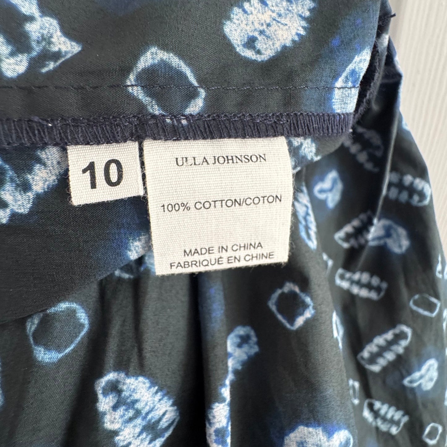 Ulla Johnson "Josefina" Dress in Navy, size 10