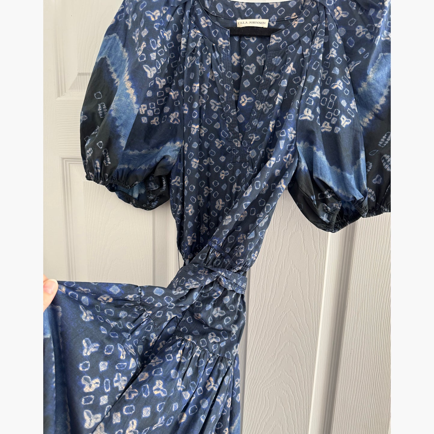 Ulla Johnson "Josefina" Dress in Navy, size 10