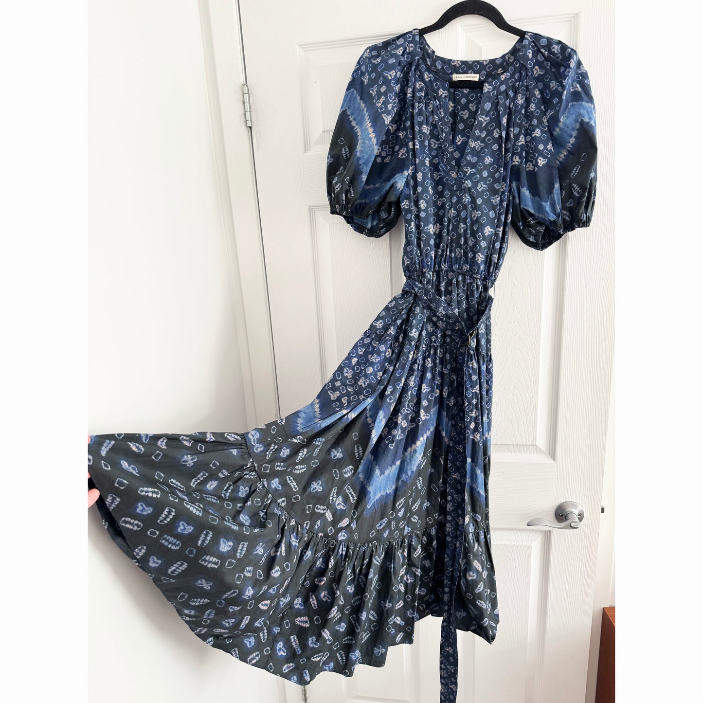 Ulla Johnson "Josefina" Dress in Navy, size 10