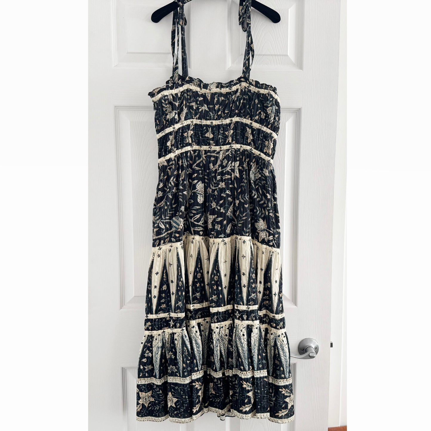 Ulla Johnson "Indah" Dress in "Rainforest", size 8