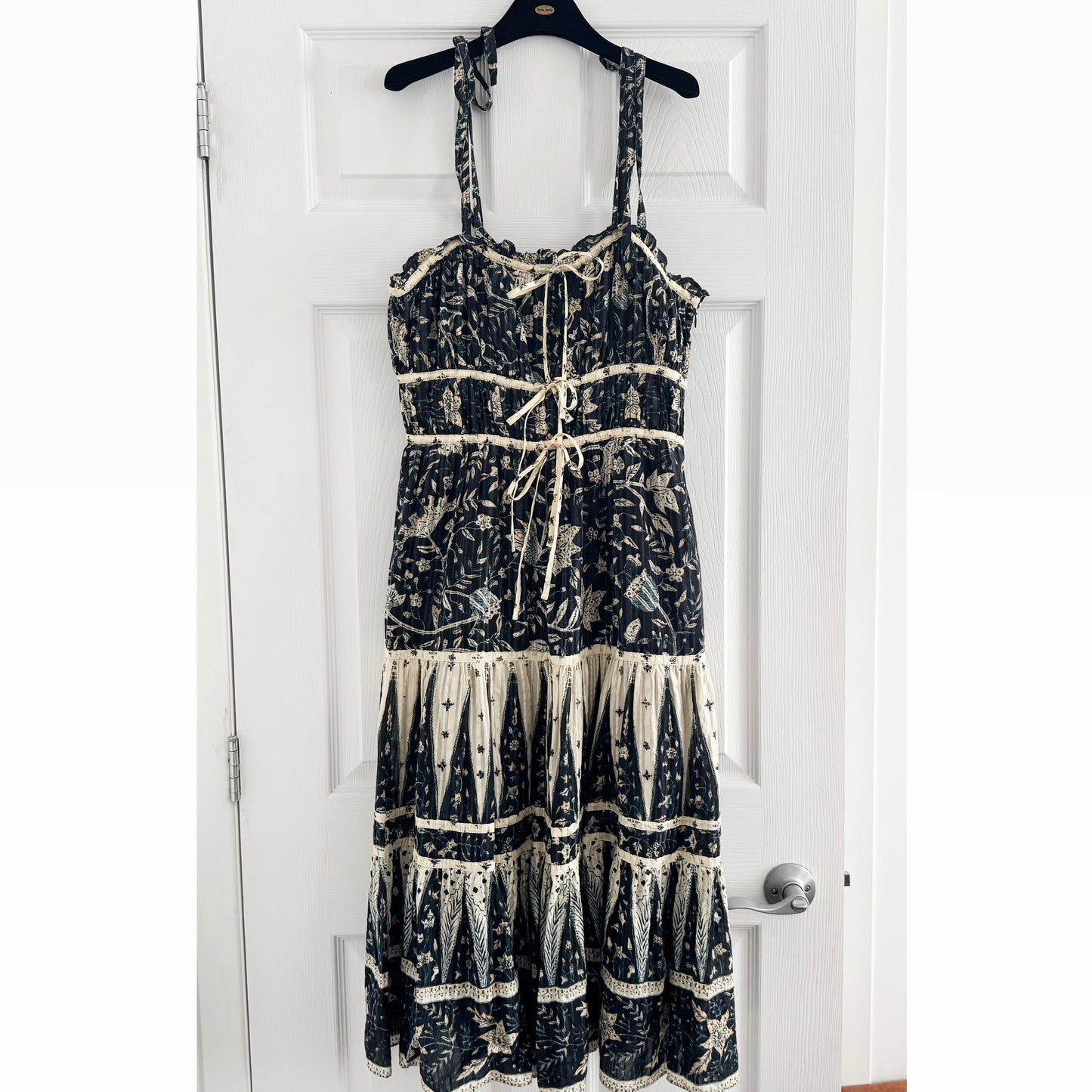 Ulla Johnson "Indah" Dress in "Rainforest", size 8
