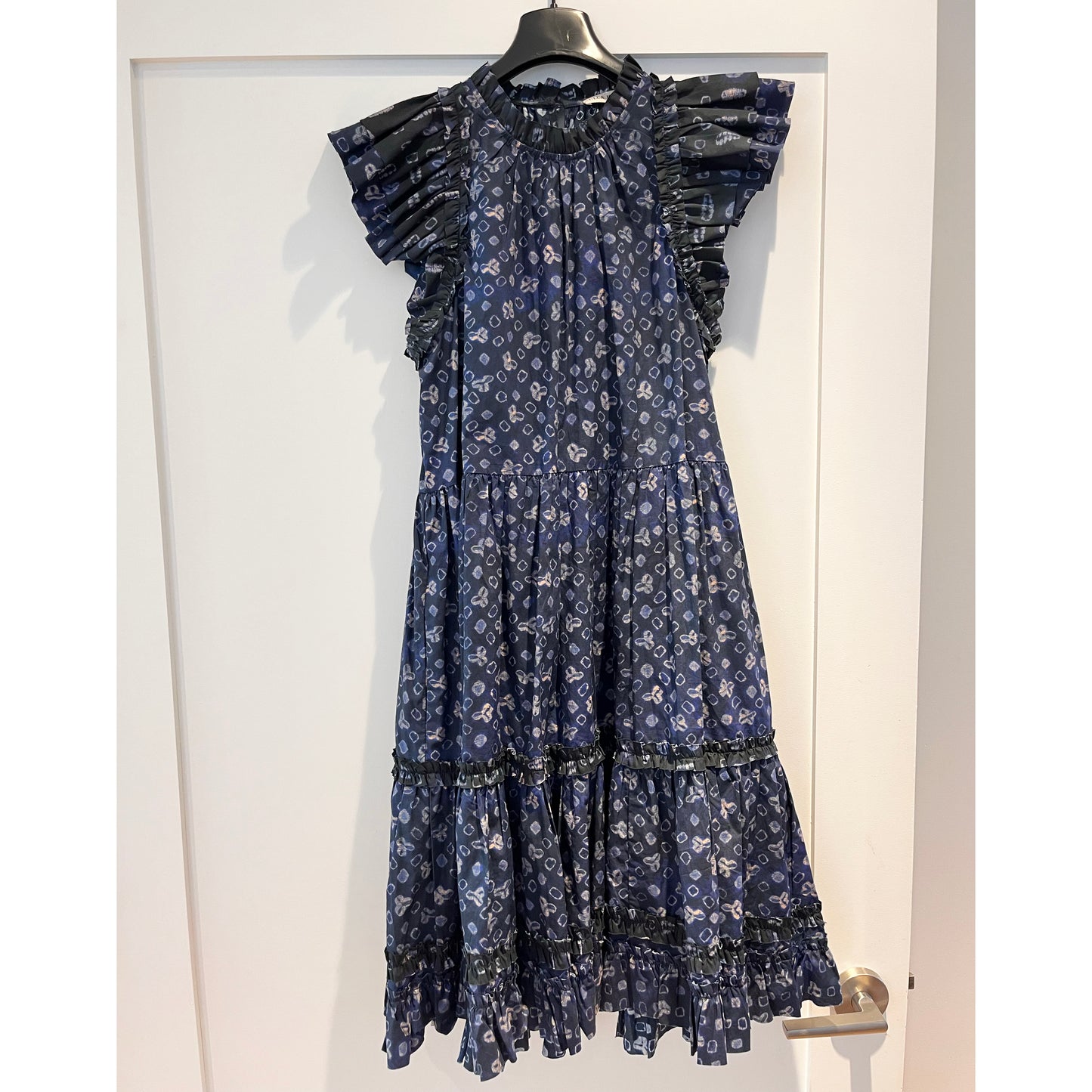 Ulla Johnson "Joan" Cotton Dress in Blue, size 4