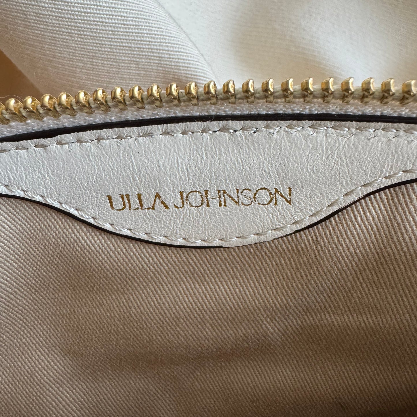 Ulla Johnson "Maya" Raffia Crossbody Bag in Natural