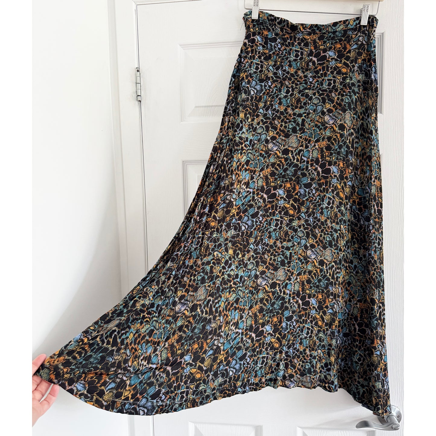 Ulla Johnson "Paola" Jersey Skirt in "Desert Jasper", size Medium