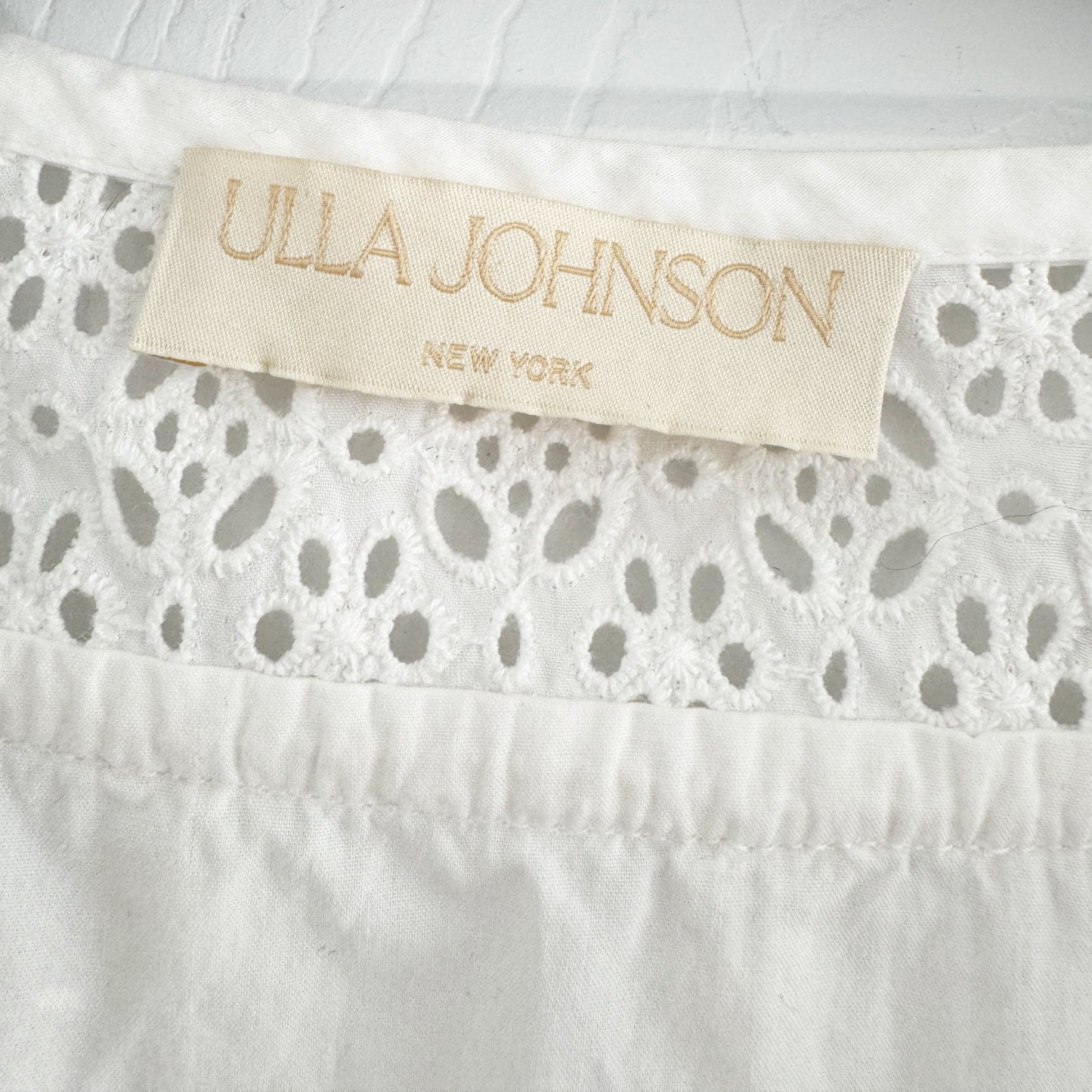 Ulla Johnson "Lilith" Dress in White, size 4