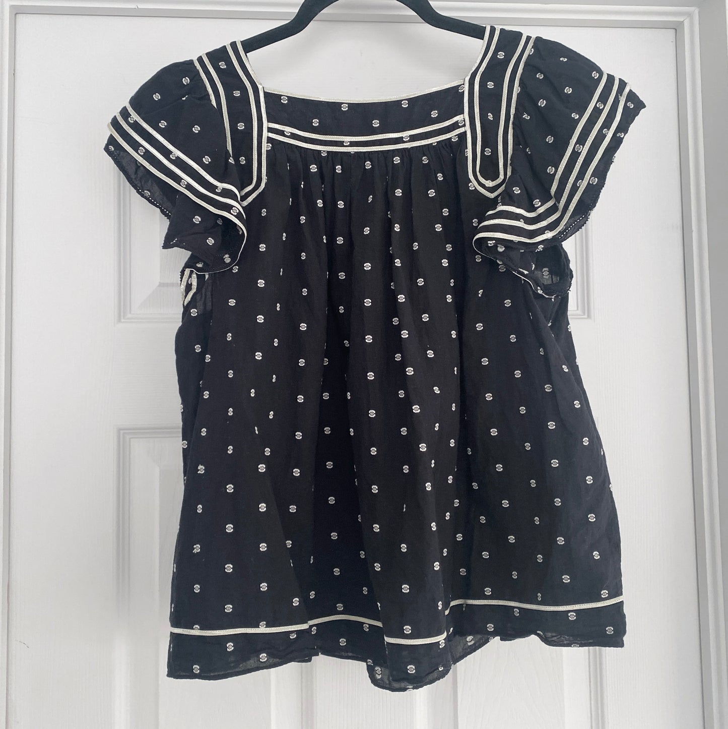 Ulla Johnson "Alice" Top in Eclipse, Size 4