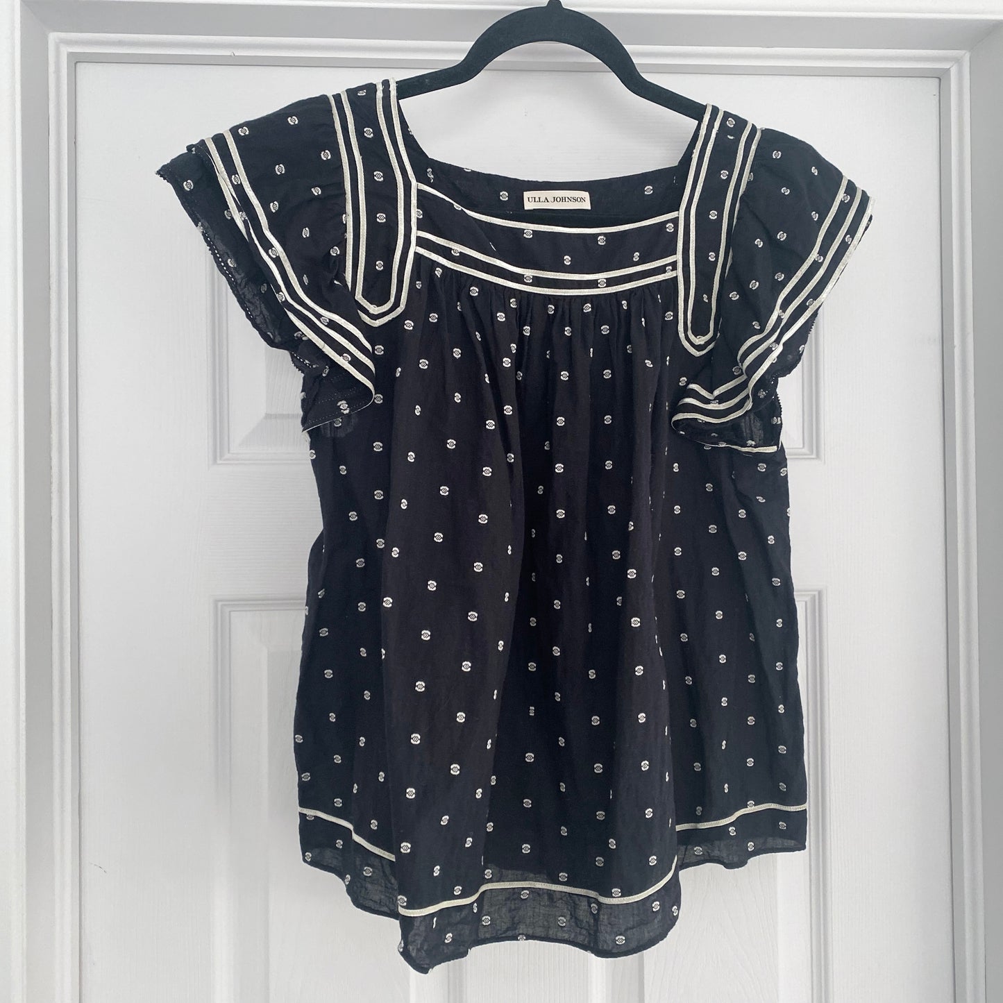 Ulla Johnson "Alice" Top in Eclipse, Size 4