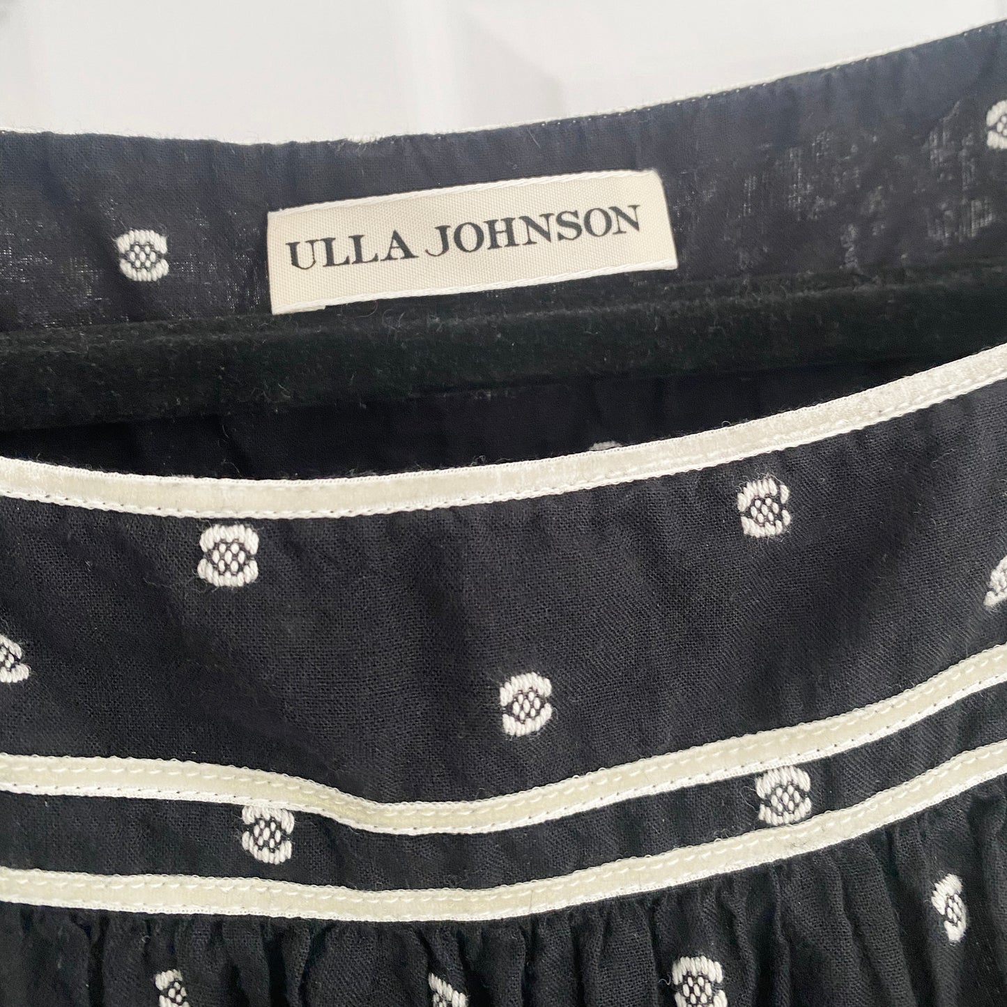 Ulla Johnson "Alice" Top in Eclipse, Size 4