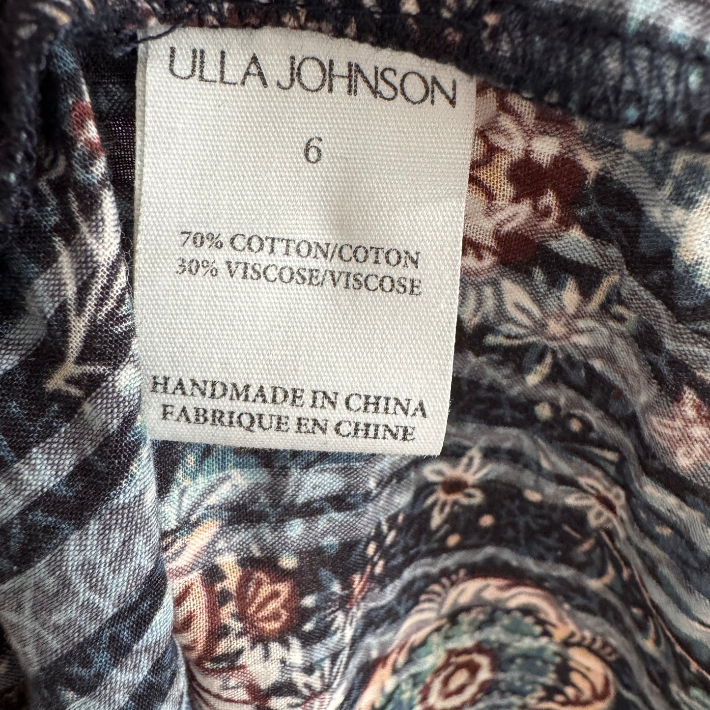 Ulla Johnson "Cordelia" Dress in Twilight, size 6