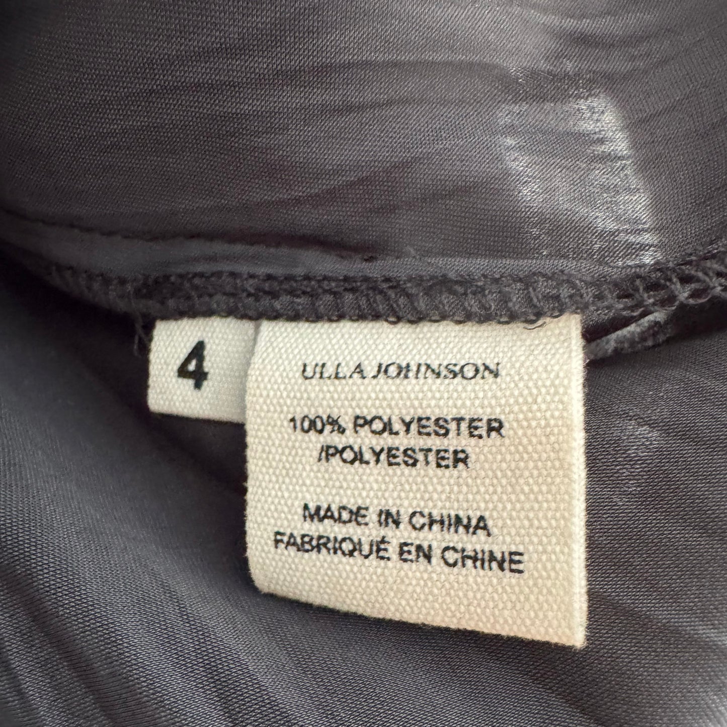 Ulla Johnson "Carolina" Blouse in Black, size 4 (fits sizes 4-8)